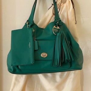 Coach 1941 Legacy Emerald Green American Icon Limited Edition Tote